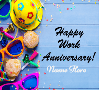 Work Anniversary in Office