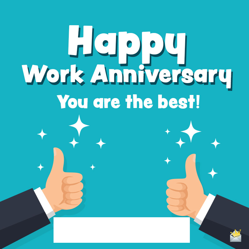 Work Anniversary For Best Employ Work Anniversary Wishes