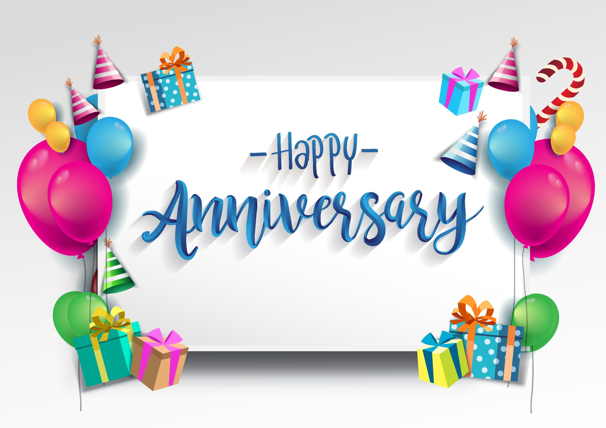 Happy Anniversary Wishes Card Work Anniversary Wishes