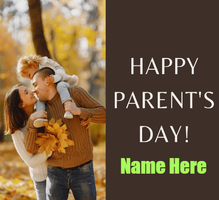 Today is Parents Day