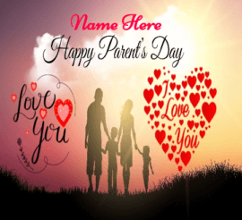 Love you Parents on Parents Day