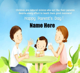 Parents Day a Day Of Blessing