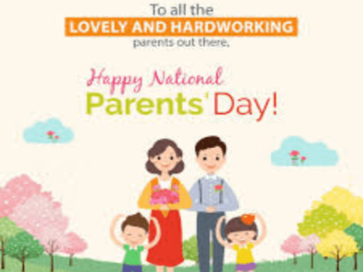 National Happy Parents Day - Parents Day Wishes With Name