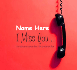 Missing You Soo Much
