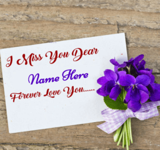 I Miss You My Forever Lover
