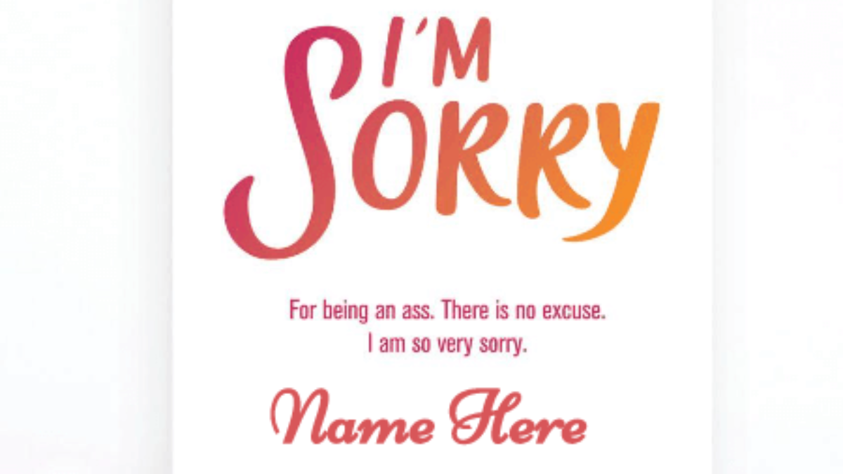I Really Am Sorry - Heart Touching Sorry Images and Messages