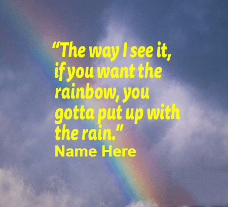 Rainbow Quote