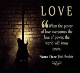 The Power Of Love Quote