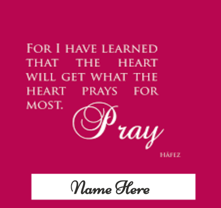 Prays of Heart