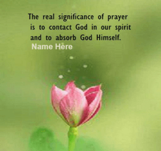 Significance of God